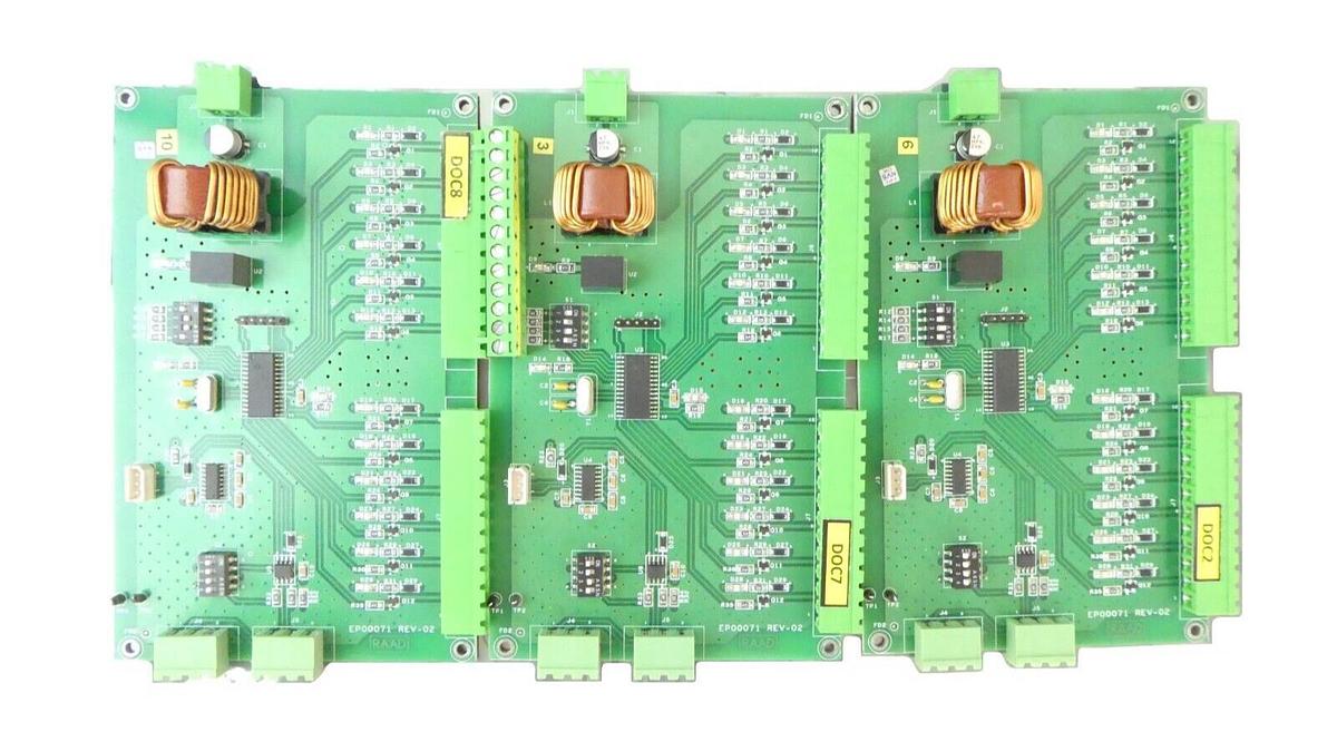 Used RAAD Systems EP00071 Digital Output Board PCB Reseller Lot of 3 Working Surplus