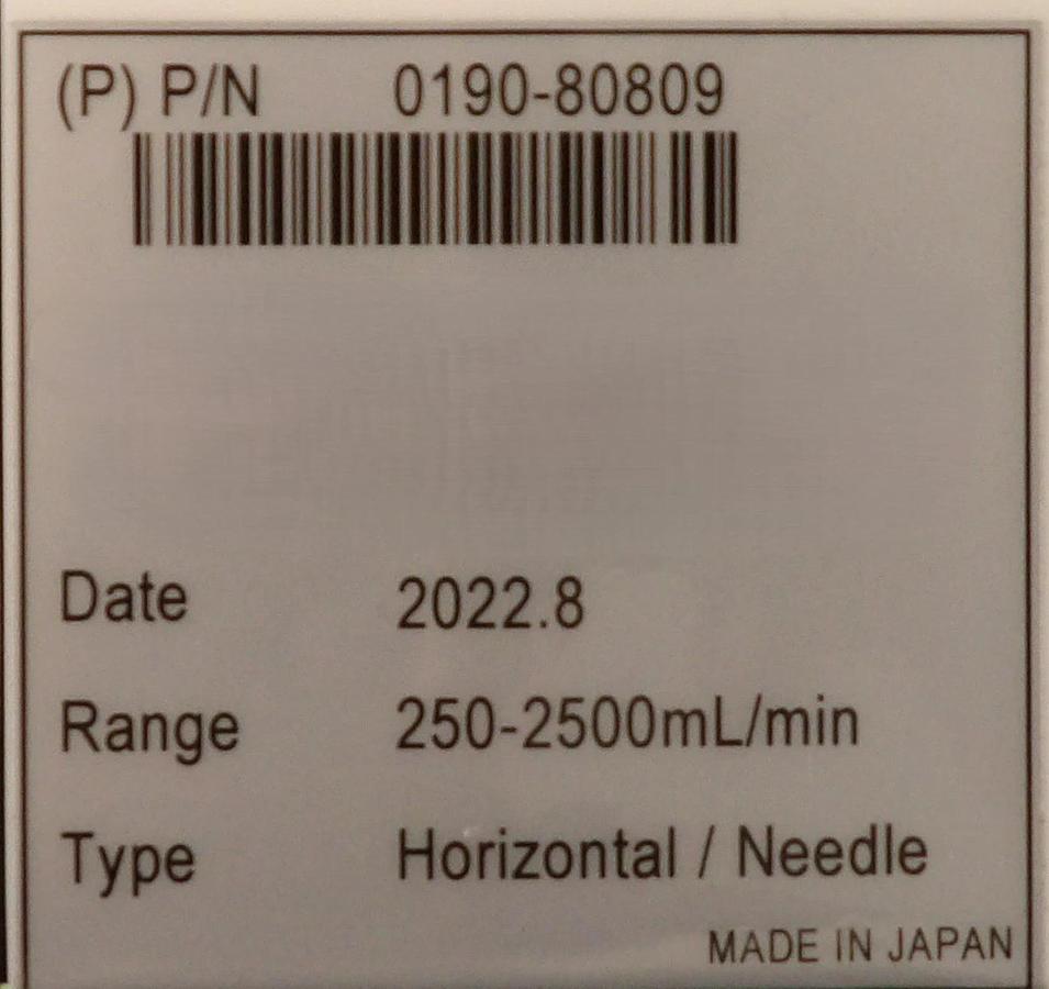 Used AMAT Applied Materials 0190-80809 Flow Controller 250-2500mL/min Working