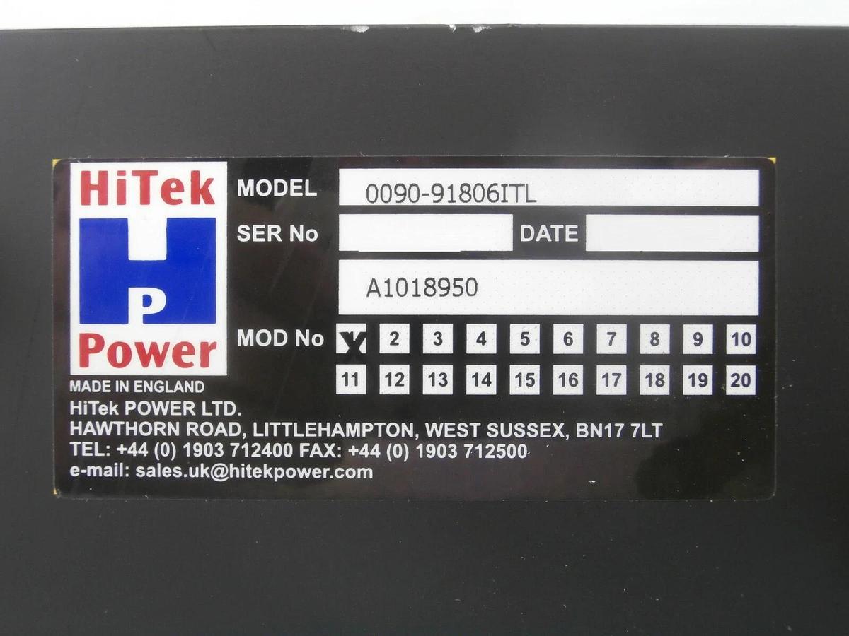 Used HiTek Power A1018950 Power Supply AMAT 0090-91806 ITL Quantum X Working Surplus