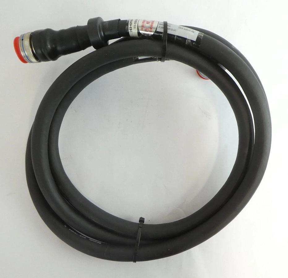 Used Shimadzu 263-42636-68 TMP Turbo Cable 2L86-056810-V1 TEL 2L80-001282-V1 Working