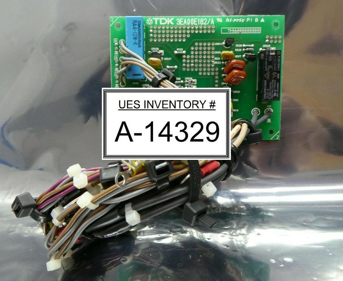 Used TDK 3EA00E182/A Interface Relay Board PCB hi-pric with Cables Used Working