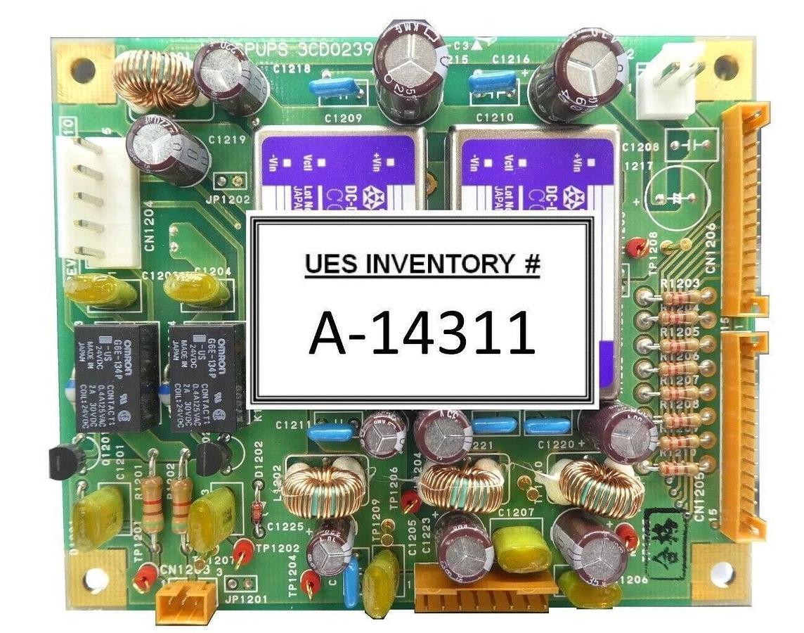 Used Hitachi Kokusai Denki 3CD02390 DC/DC Board PCB MTRCPUPS Mikro Sonic Working