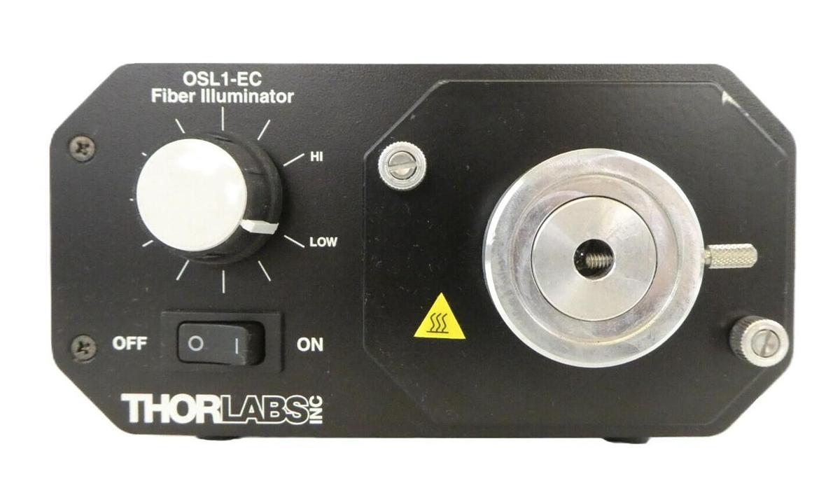 Used ThorLabs OSL1-EC High Intensity Fiber Illuminator with 36" Optic Cable Working