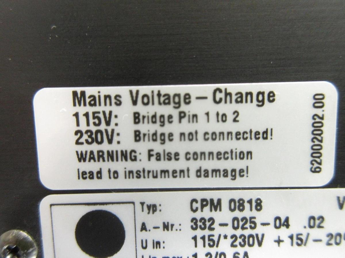 Used Kniel System-Electronic 332-025-04 .02 Power Supply Card PCB 4022.436.72611 Used