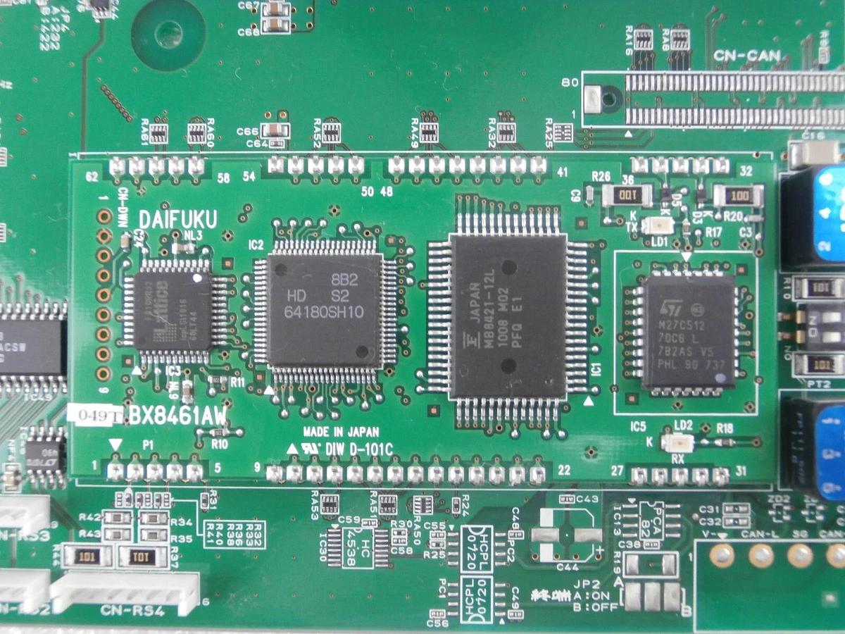 Used Daifuku MPG-3690A Backplane Interface Board PCB BX8461AW Working Spare