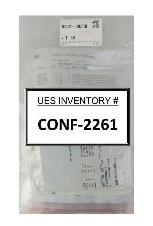 AMAT Applied Materials 0242-38340 Automated Load Lock Retrofit Kit New Surplus