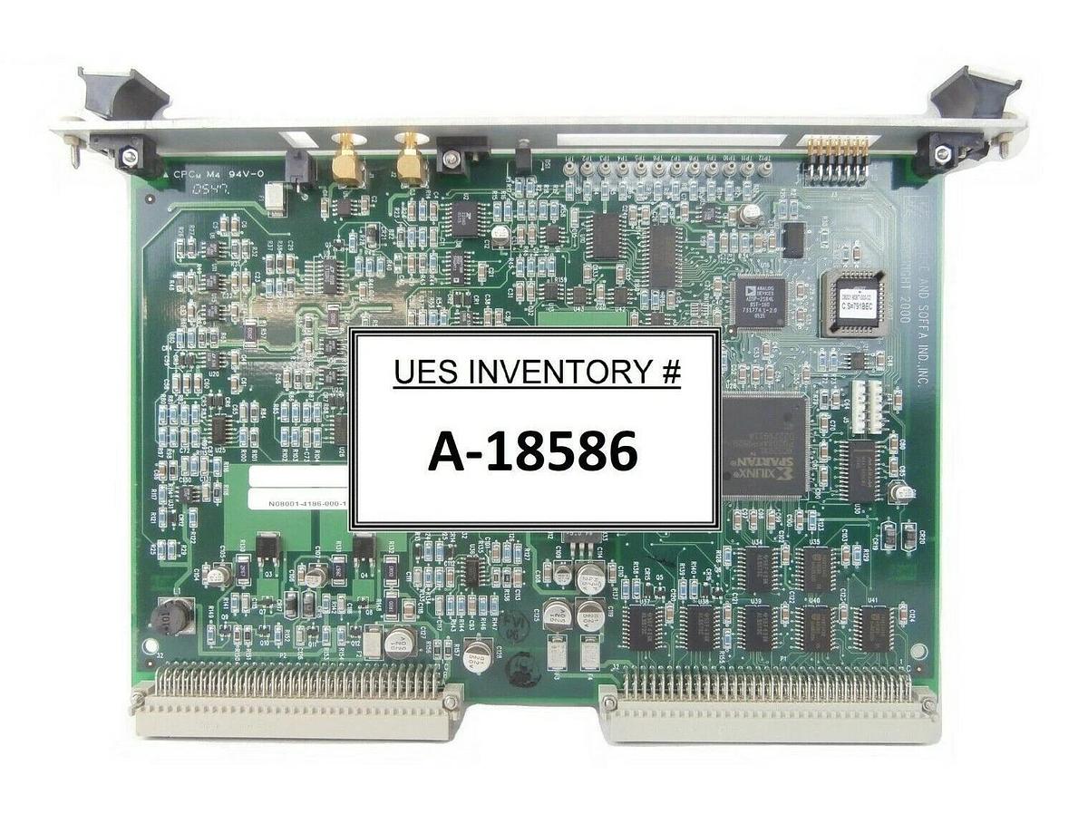 Used Kulicke & Soffa N08001-4186-000-12 USG PCB Card 8001-4186 Working Surplus