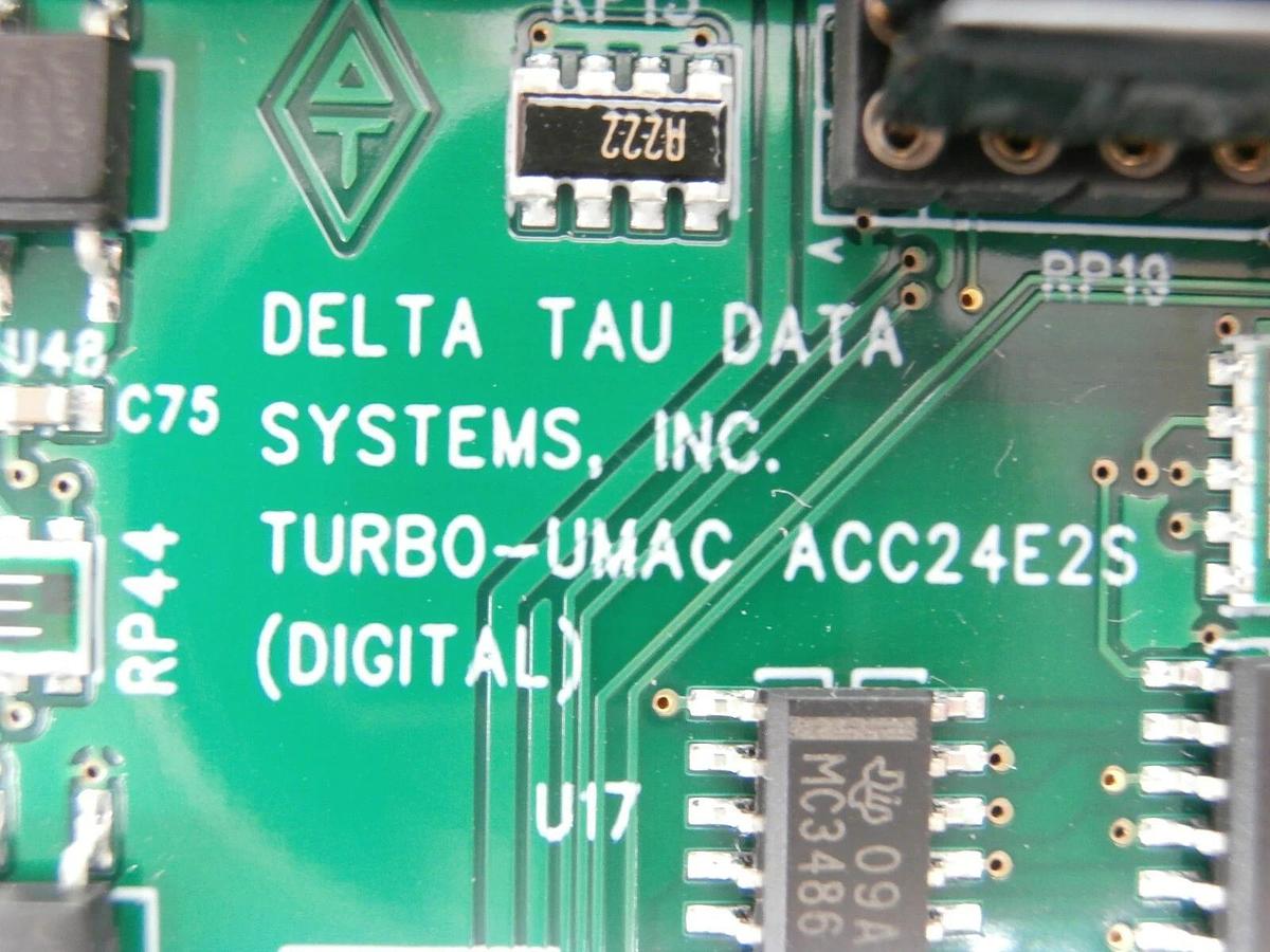 Used Delta Tau 603441-106 Encoder Stepper PCB Card TURBO-UMAC ACC-24E2S Working Spare