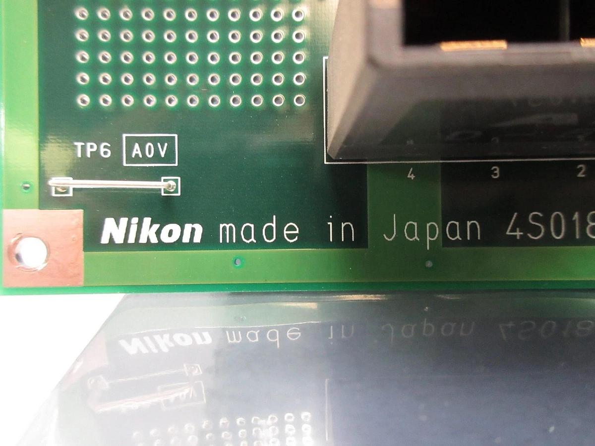 Used Nikon Precision 4S018-724-Ⓓ Backplane Interface PCB ALGMTH-X4 NSR Series Working