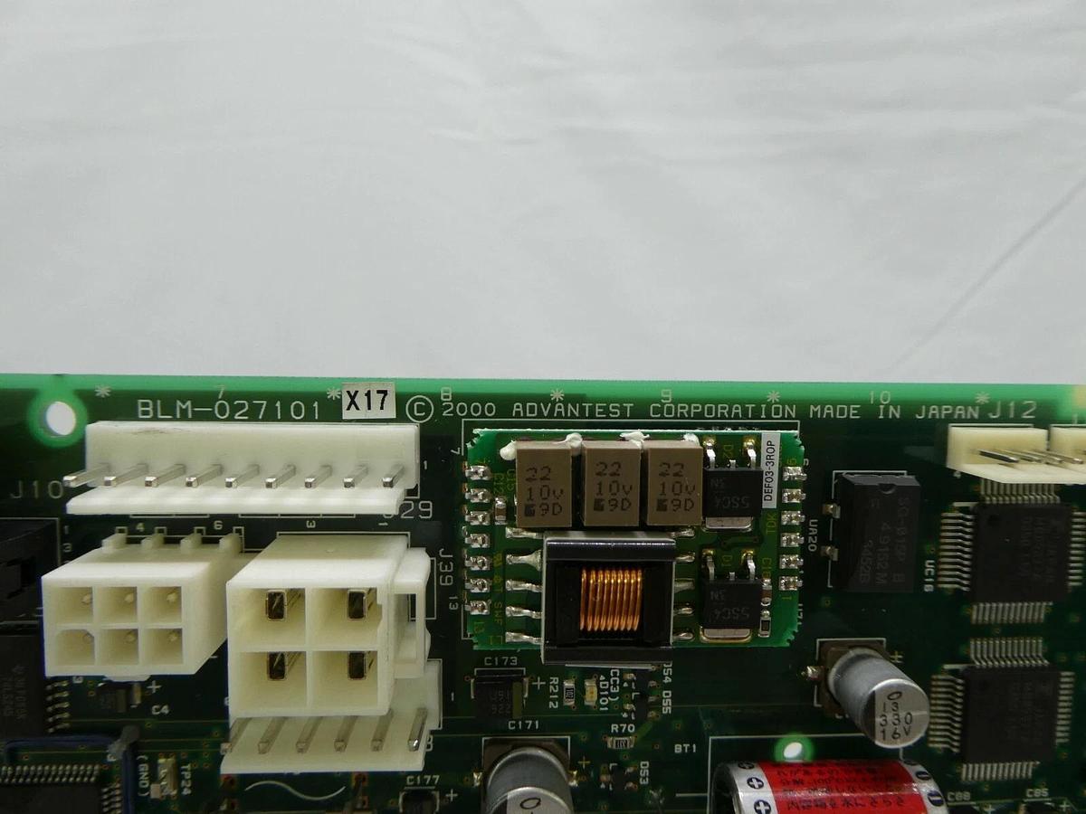 Used Advantest BLM-027101 Motherboard PCB X17 PLM-827101AA1 DEF03-3R0P 007167A Spare