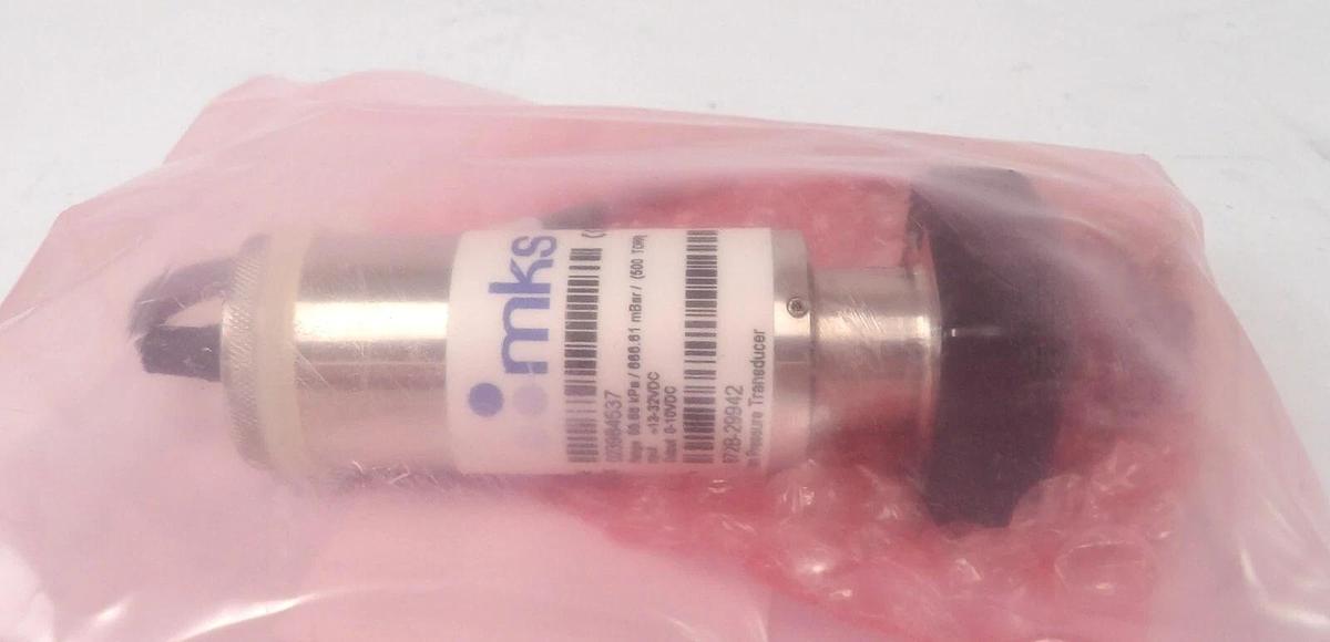 Used MKS Instruments 872B-29942 Baratron Pressure Transducer 872B OEM Refurbished