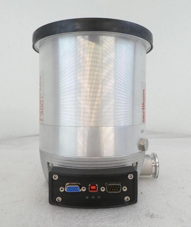 Used TURBOVAC T 450i Leybold 830070V1000 Turbomolecular Pump Tested Turbo Working