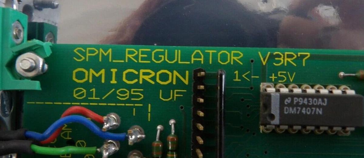 Used Omicron Vakuumphysik SPM_REGULATOR V3R7 SPM CU PCB Assembly Working Spare