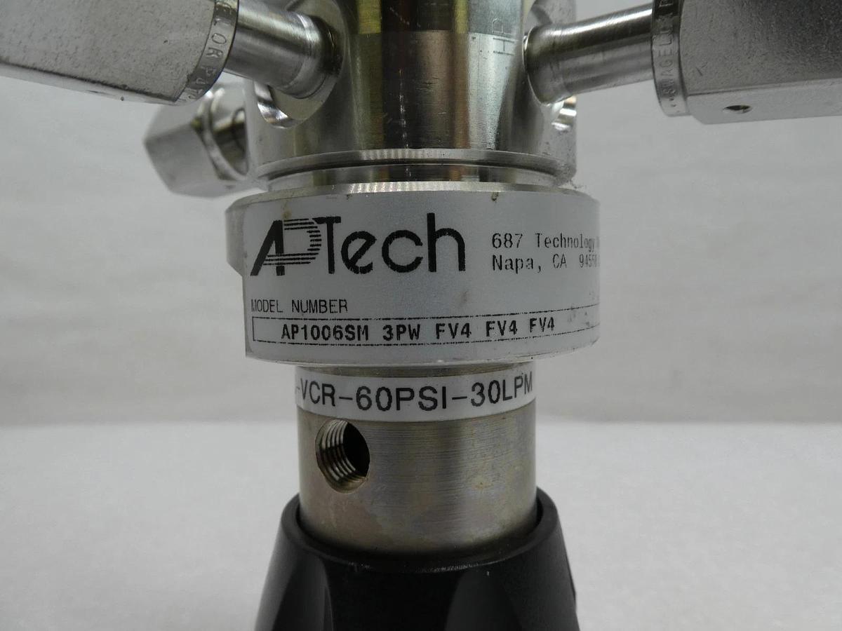 Used APTech AP1006SM 3PW FV4 FV4 FV4 Single Stage Regulator Valve Reseller Lot of 4