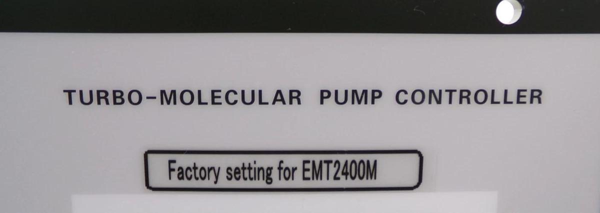 Ebara Technologies ETC010MA Turbomolecular Pump Controller w/AC Cable Turbo New