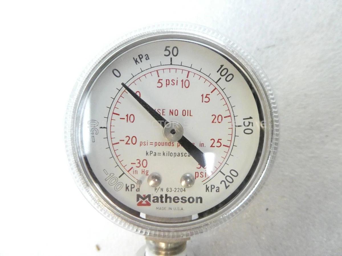 Matheson MREG-0983-XX High Purity Regulator Varian 108408001 Lot of 3 New Spare