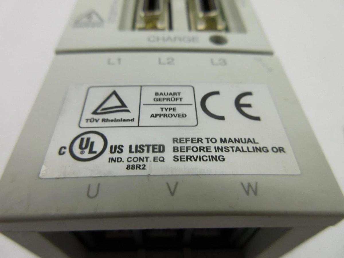 Used Mitsubishi MR-J2S-10B-S087 AC Servo Driver PLC MELSERVO Used Working