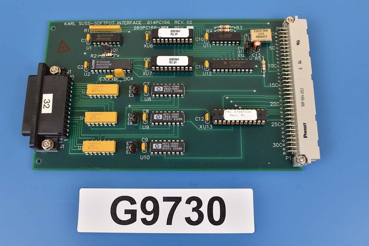 Used Karl Suss 614PC166 PCB SoftPot Interface