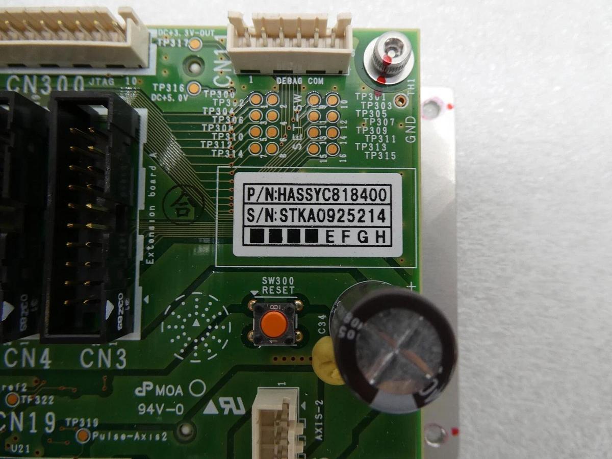 Used Asyst Shinko HASSYC818400 PCB Assembly C2SP2V104 OHV SSOHT-300 Working Surplus