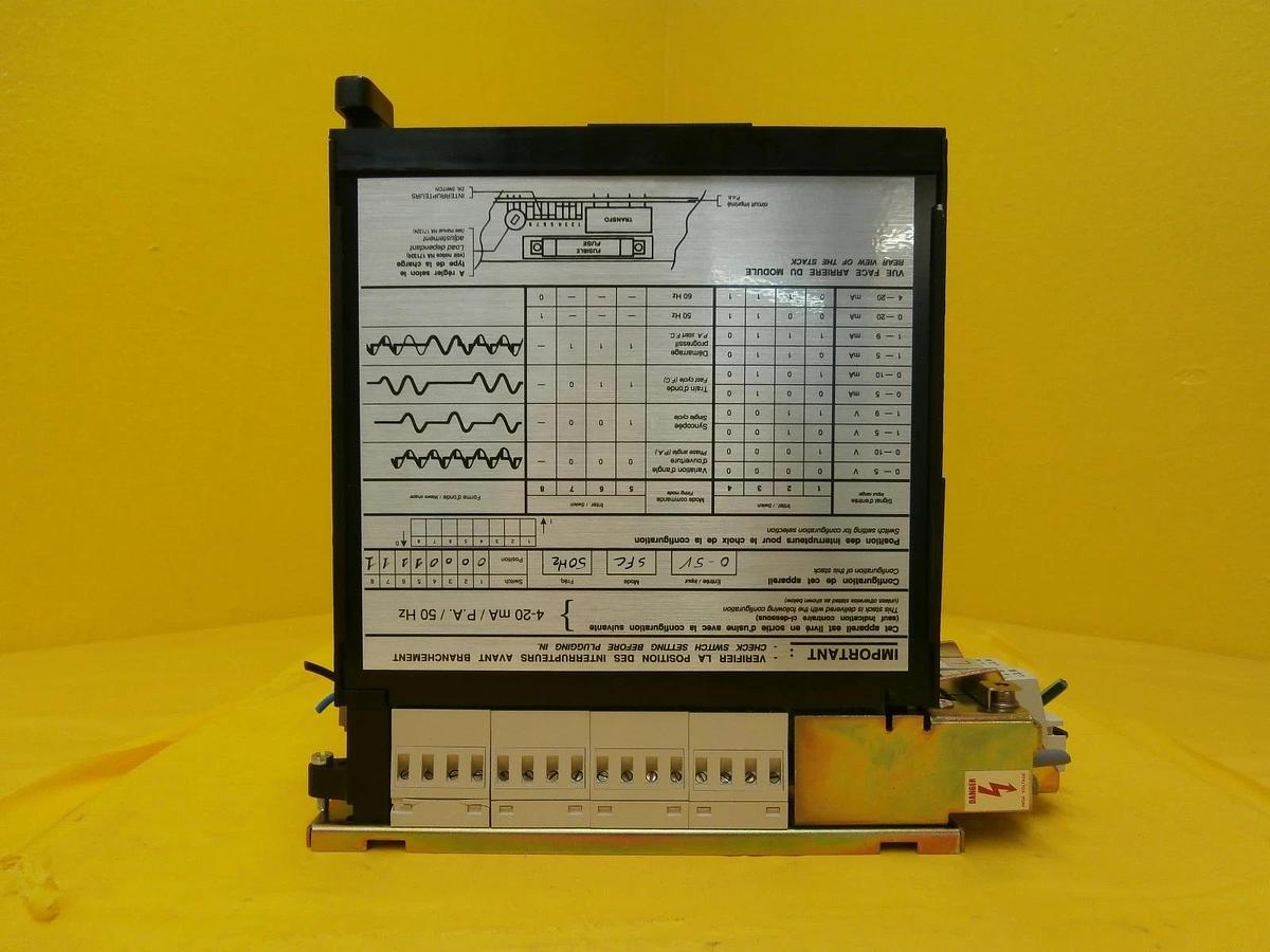 Used Eurotherm 461/083/13/19/ENG/008/055/96/00 Analogue Input Thyristor Unit 461 Used