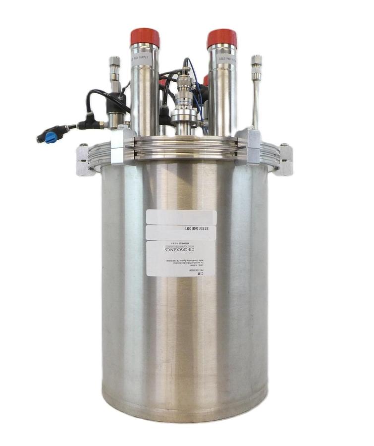 Used CTI-Cryogenics 8185154G001 CIM Brooks Wafer Chuck Cooling System Working Surplus