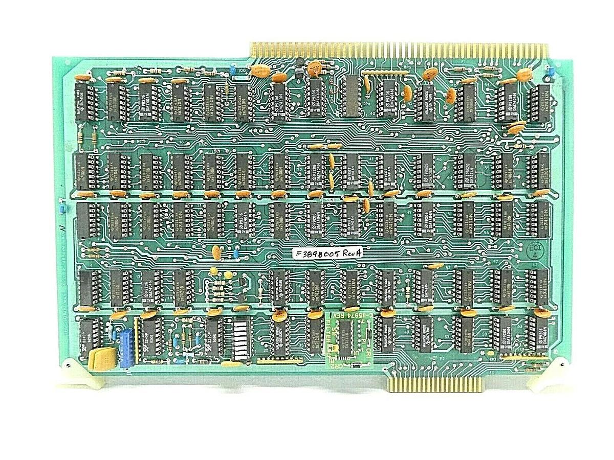 Used Varian Semiconductor F3898005 End Station Logic PCB Card Rev. A D-F3898001 Spare