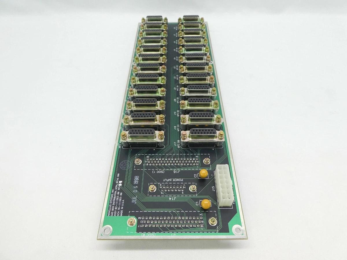 Novellus Systems 02-111283-00 Gas Box Distribution PCB AERA WCVD 300 New Surplus