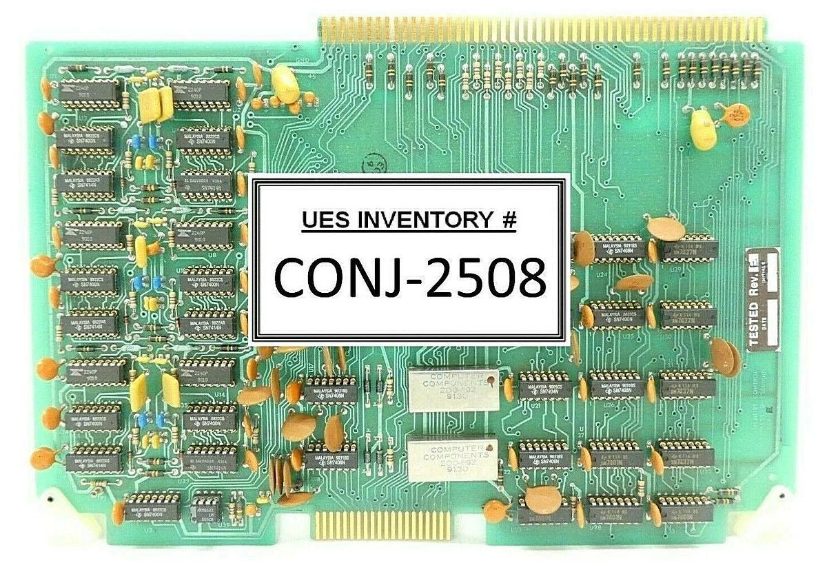 Used Varian Semiconductor VSEA D-F3566001 Memory Control PCB Card Rev. E Working