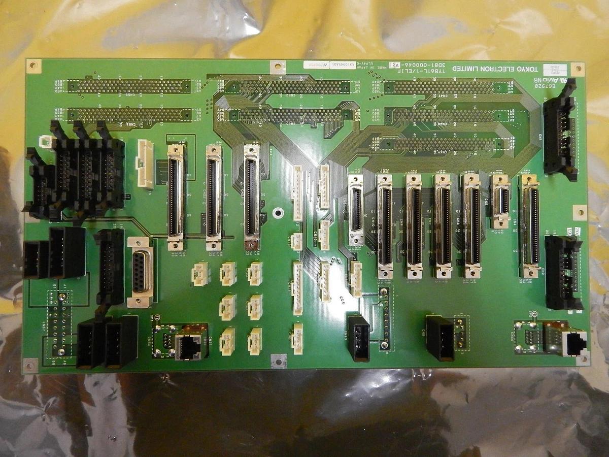Used TEL Tokyo Electron 3D81-000046-V2 Interface PCB TYB61L-1/ELIF T-3044SS Used