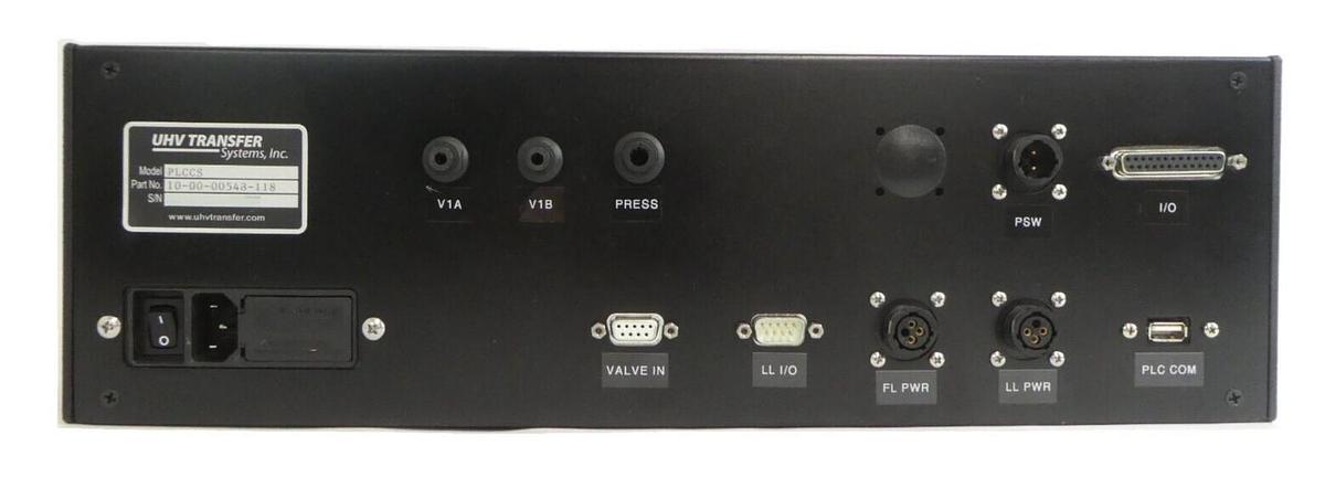 Used UHV Transfer Systems 10-00-00548-118 Vacuum Controller PLCCS Working Surplus