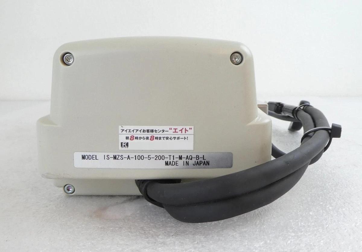 Used IAI ISA-MZM-A-200-10-100-T1-M-AQ-B Electric Linear Actuator Assembly Working