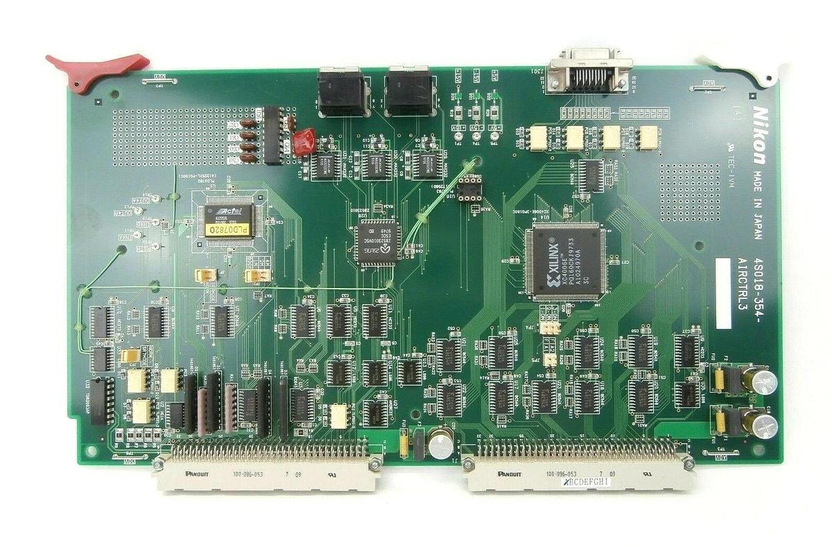 Used Nikon 4S018-354 Control Board PCB AIRCTRL3 NSR-S204B Step-and-Repeat Spare