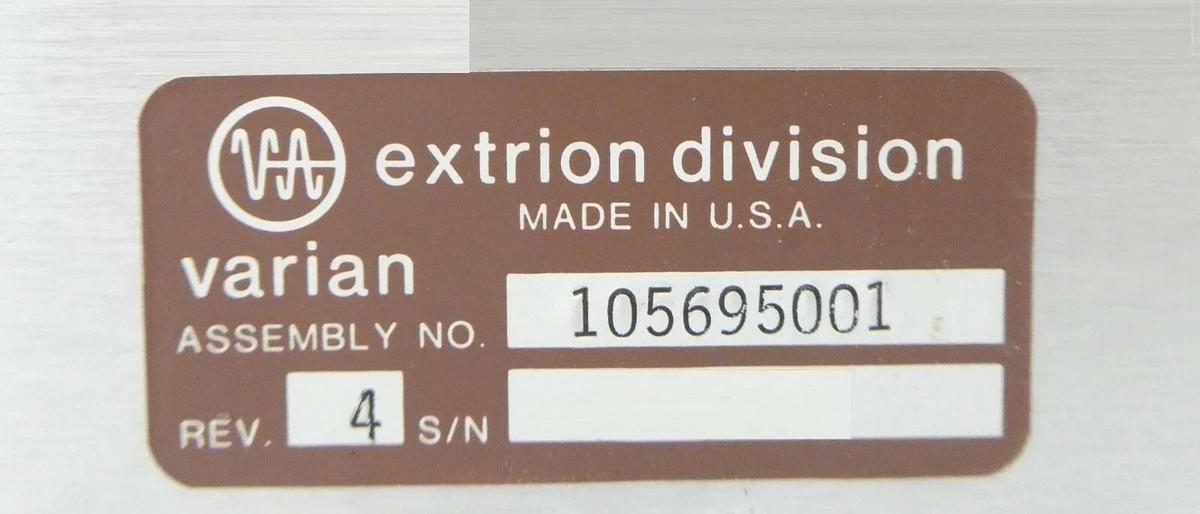 Used Varian Semiconductor Equipment VSEA 105695001 Faraday Bias Supply Working Spare
