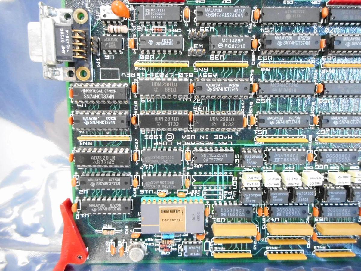 Used Lam Research 810-17031-1 Processor PCB Card 810-17052-9 ADIO-9 Untested AS-IS