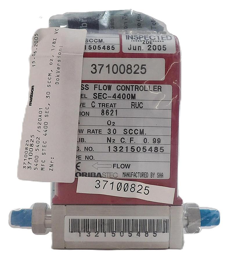 Horiba STEC SEC-4400MC Mass Flow Controller MFC Mattson Technology 37100825 New
