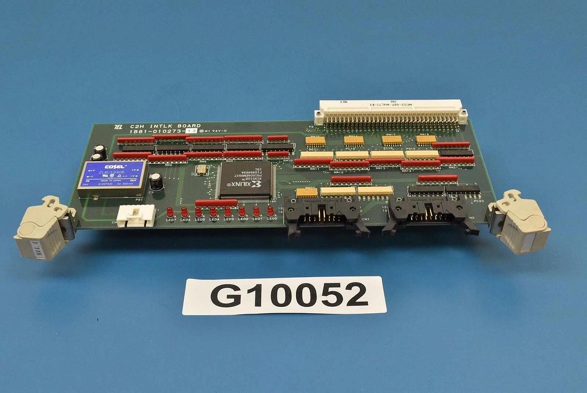 Used Tokyo Electron 1B81-010273-13 PCB C2H INTLK Board