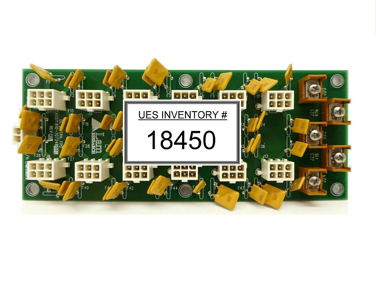 Used Lam Research 810-707248-001 DC Distribution FPD Board PCB Continuum Spare