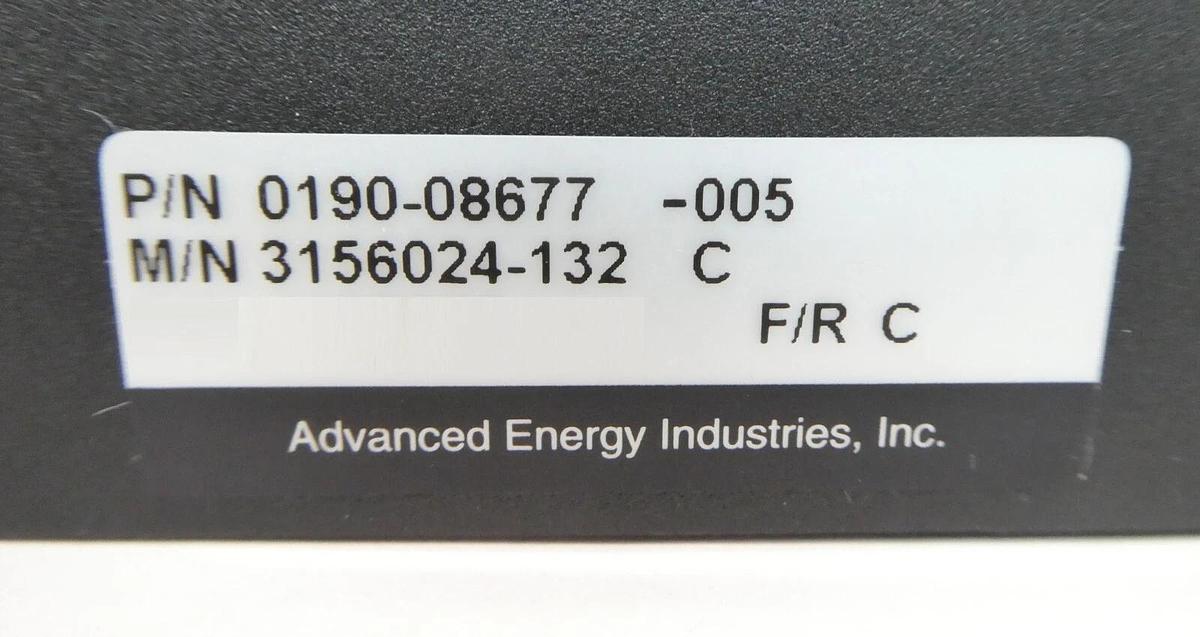 Used PDX 900-2V AE Advanced Energy 3156024-132 LF RF Generator Cut Power Cable Spare