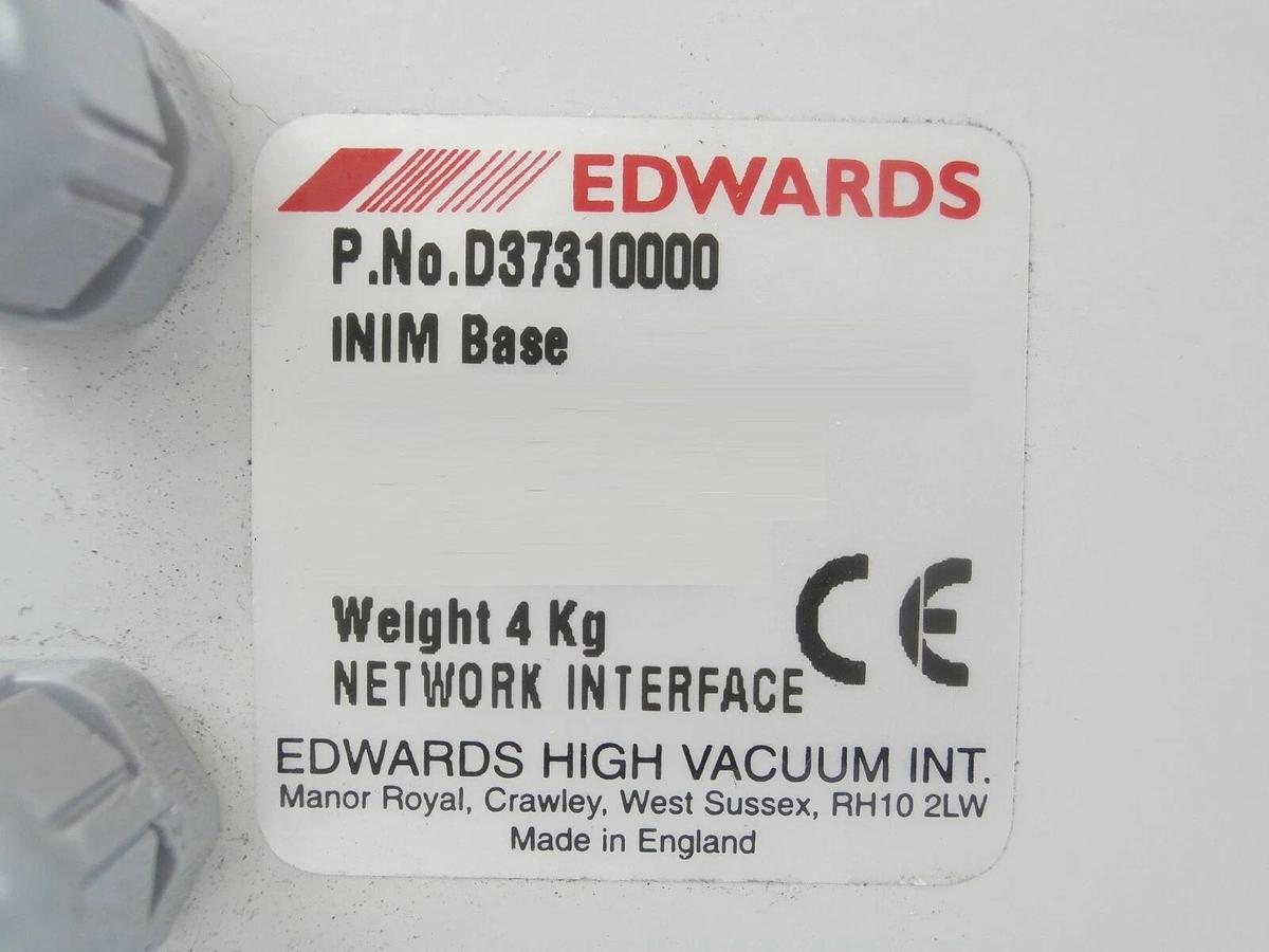 Used Edwards U20000922 iNIM Network Interface iNIM 3x Cards D37215252 Working Surplus