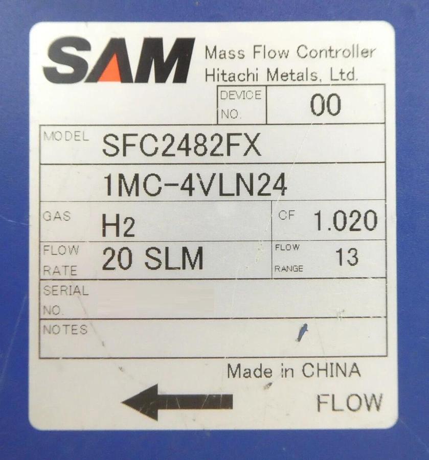 Used Hitachi Metals SAM MFC Mass Flow Controller Reseller Lot of 11 Working Spare
