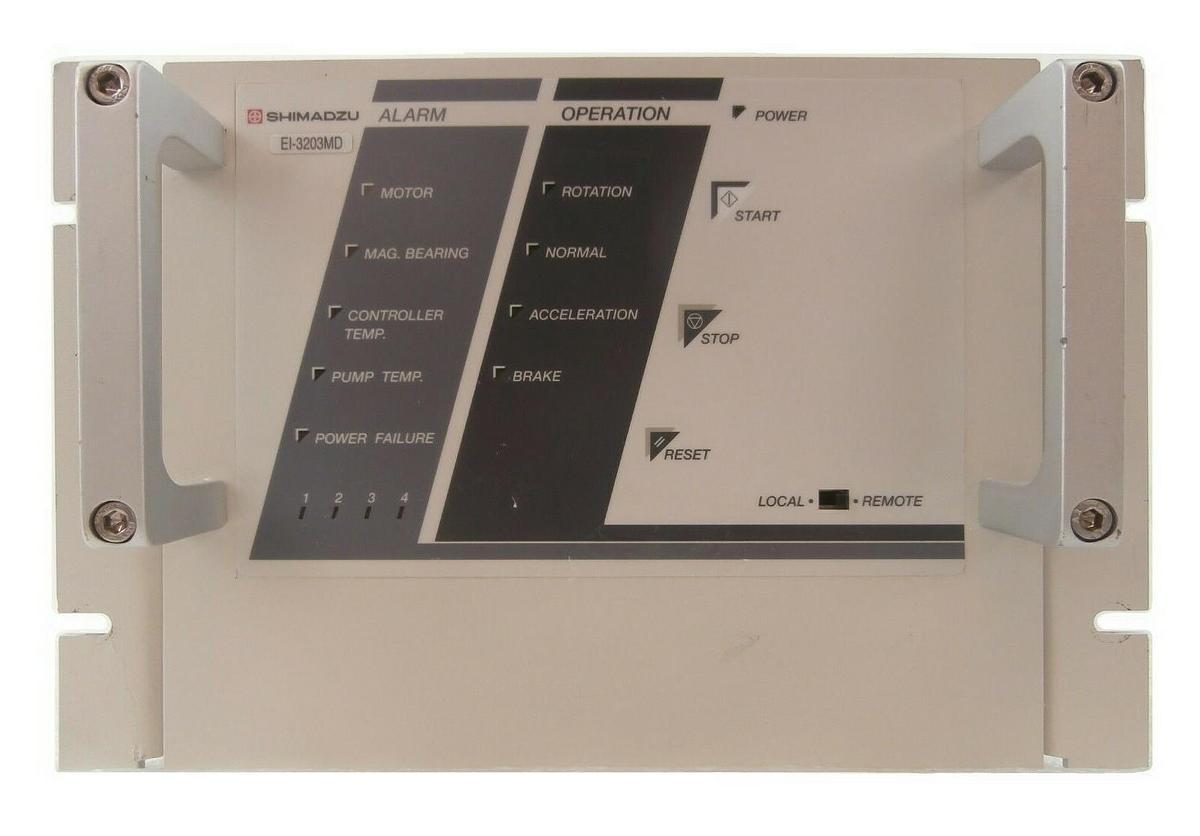 Used Shimadzu EI-3203MD-A1 TMP Turbomolecular Pump Controller AMAT 3620-01616 Tested