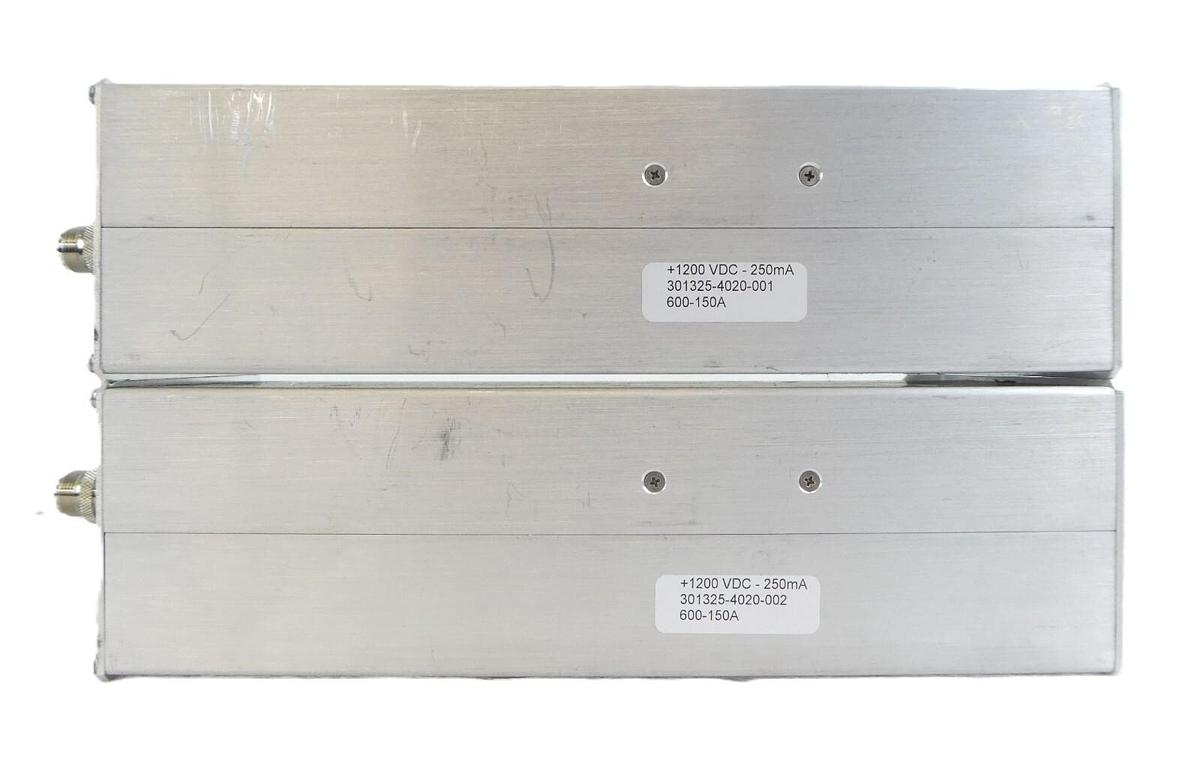 Used Astrodyne TDI 600-150A +1200 VDC Power Module 301325-4020-002 Lot of 2 Surplus