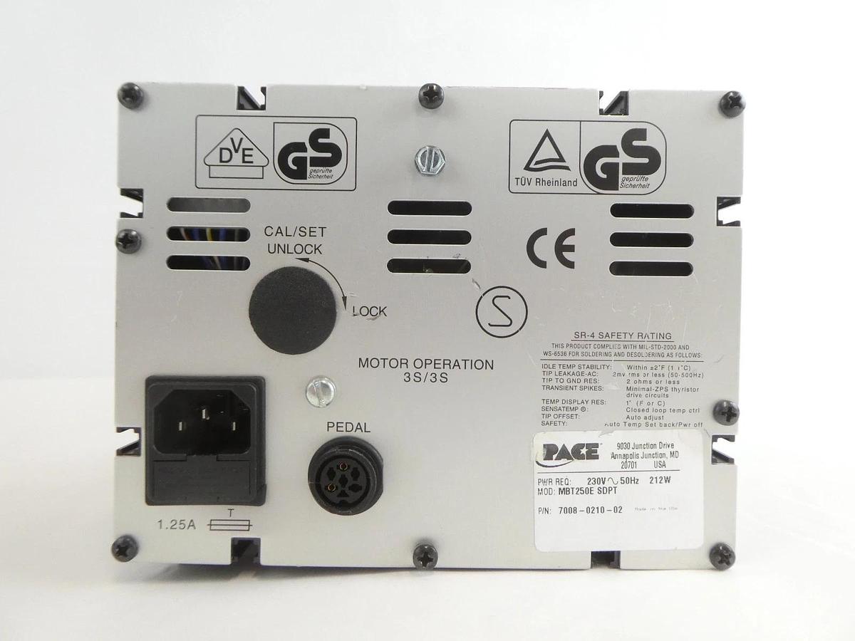 Used Pace 7008-0210-02 SensaTemp Soldering Station Module MBT 250 Working Surplus