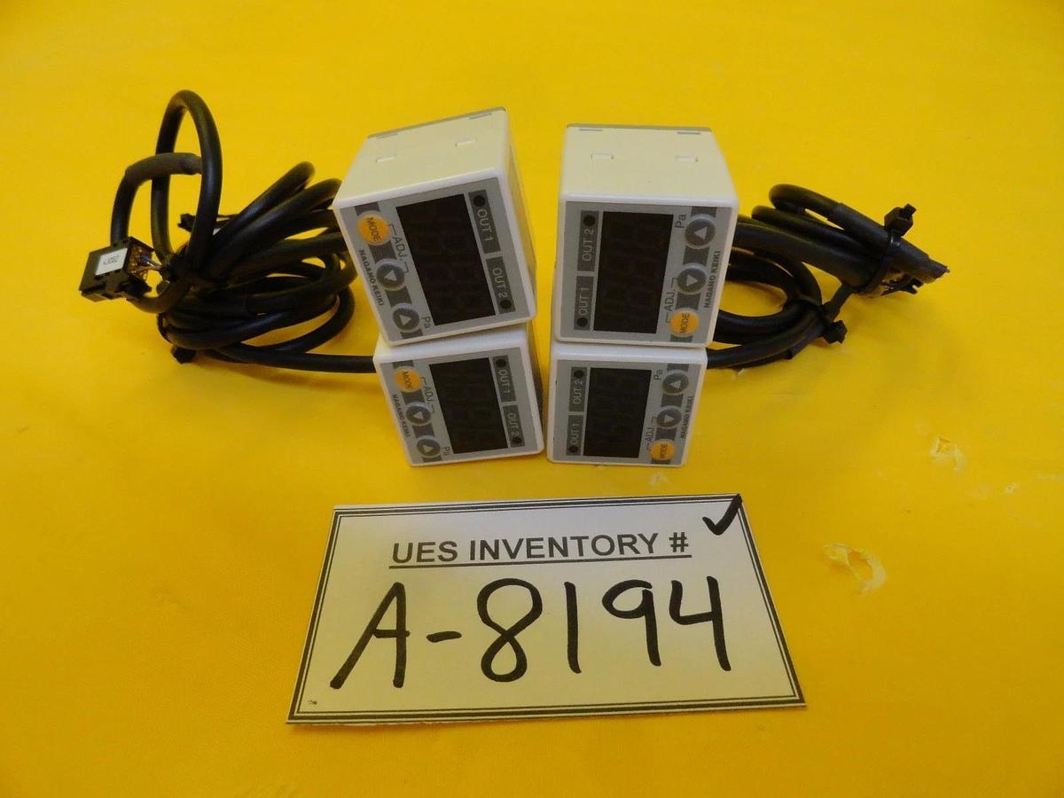 Used Nagano Keiki GC30-111 Pressure Sensor Reseller Lot of 4 Used Working