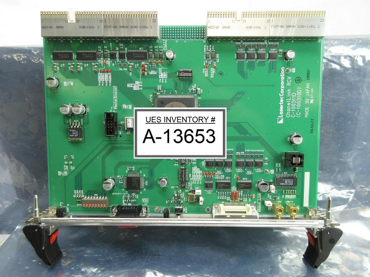 Used Lasertec C-100311D Processor PCB Card ChanelLink RCV C-100310D Used Working