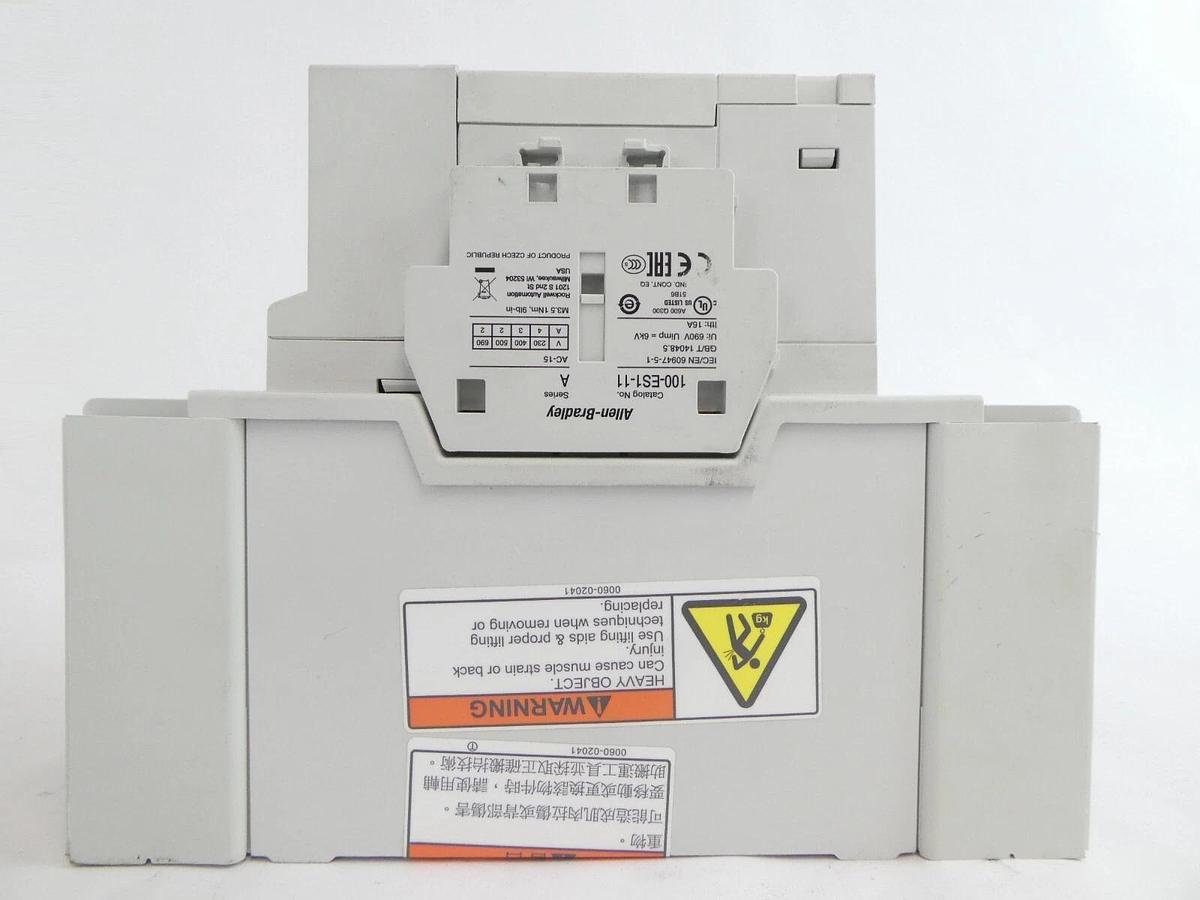 Used AB Allen-Bradley 100-E370 Direct On Line Contactor Series A Lot of 3 Working
