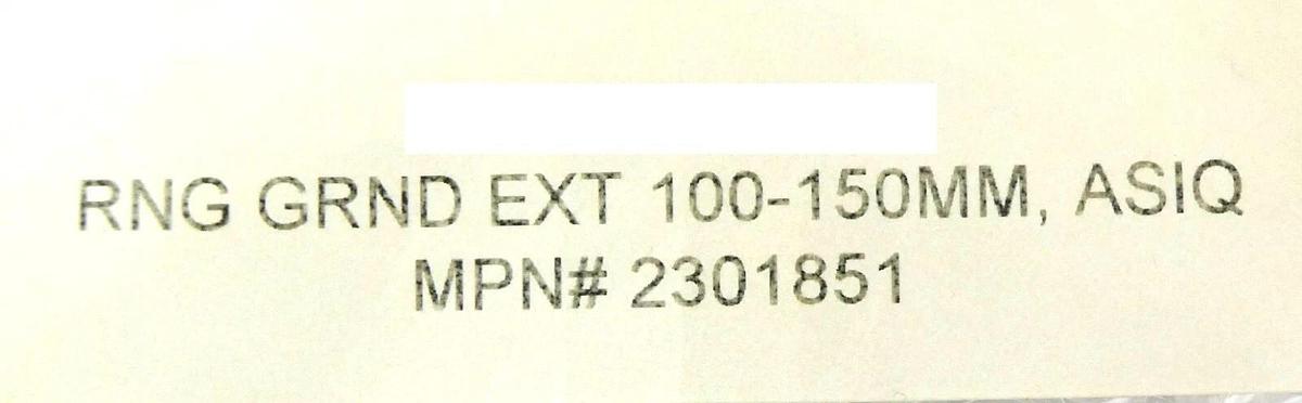 Lam Research 2301851 100-150mm EQ Ring Ground Ring Extension New Surplus