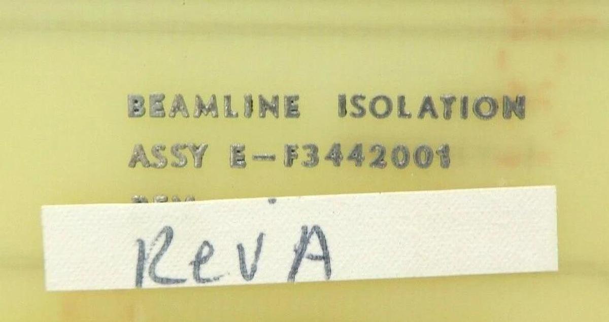 Used Varian Semiconductor VSEA E-F3442001 Beam Line Isolation PCB Card Rev. A Working