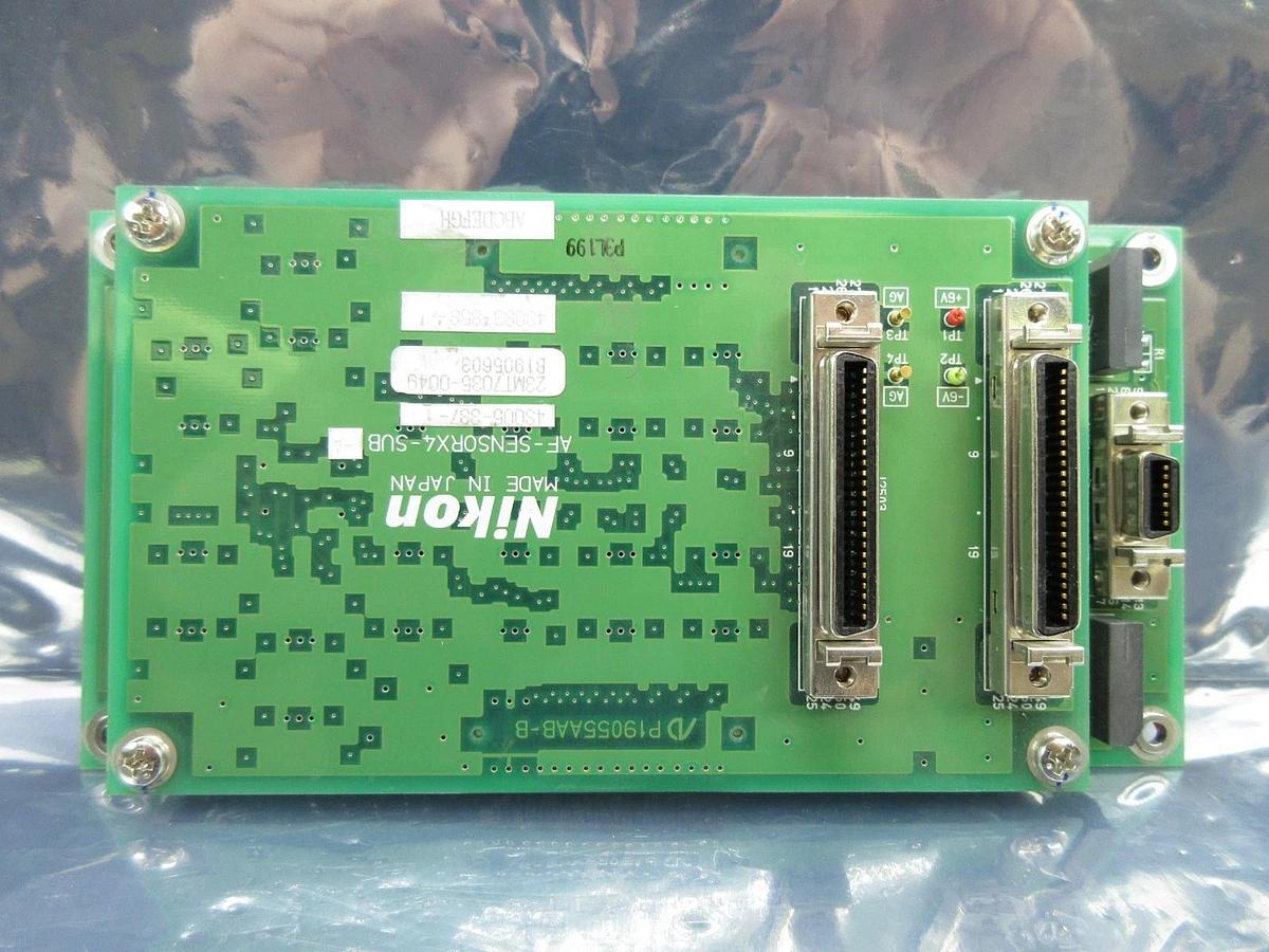 Used Nikon 4S005-362-2 Interface Sensor Board PCB AF-SENSORX4 NSR System Used Working