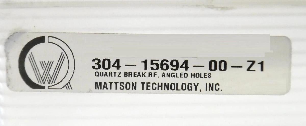 Mattson Technology 304-15694-00-Z1 Quarts RF Break Angled Holes Lot of 7 New